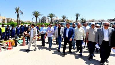 الشربيني يتفقد أعمال تطوير محور 26 يوليو بنطاق 6 أكتوبر والشيخ زايد