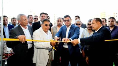 وزير الإسكان ومحافظ الدقهلية يفتتحان مركز خدمة عملاء شركة مياه الشرب بمدينة نبروه