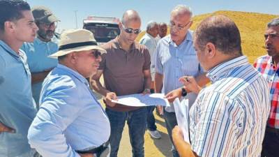 مسئولو جهاز القاهرة الجديدة يتفقدون أعمال الكهرباء والمرافق بالتجمع السادس