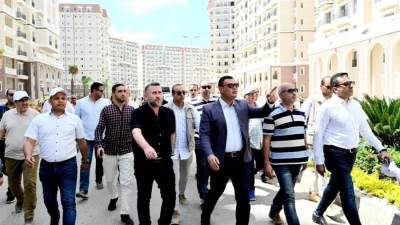 وزير الإسكان يتفقد مشروع "صواري" بمنطقة غرب كارفور بالإسكندرية