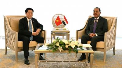 رئيس الوزراء يستقبل رئيس فيتنام بالعاصمة الإدارية الجديدة