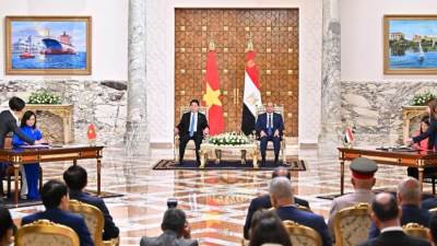 رانيا المشاط توقع مذكرة تفاهم مع وزارة الصناعة بفيتنام لتعزيز التعاون الاقتصادي