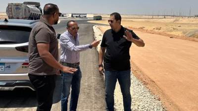 جولات ميدانية لرئيسي جهازي سفنكس والصالحية الجديدة لمتابعة مشروعات البنية التحتية
