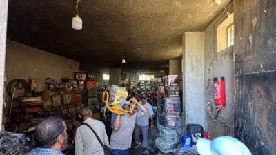 جهاز مدينة بدر ينفذ حملة لإزالة الإشغالات بالحي الأول 