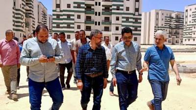 رئيس جهاز العبور الجديدة يتابع تنفيذ وحدات الإسكان الاجتماعي بالحيين 15 و16