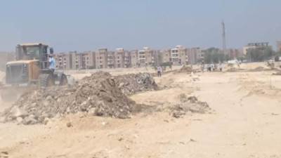 جهاز بني سويف الجديدة يزيل تعديات على مساحة 6 آلاف متر