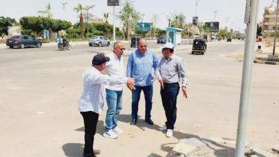 رئيس جهاز بدر يقود حملات مكثفة لمتابعة أعمال النظافة والصيانة