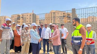 جهاز السويس الجديدة يستقبل وفد الشباب والرياضة في إطار مبادرة "اعرف مدينتك"