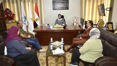 أسماء مخلوف تبحث مع جهاز تنمية المشروعات دعم ريادة الأعمال