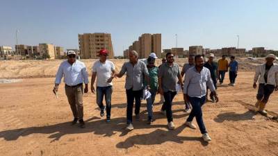 رئيس أسيوط الجديدة: انتهاء أعمال المرافق بالمجاورة الأولى بالتوسعات الشمالية والغربية