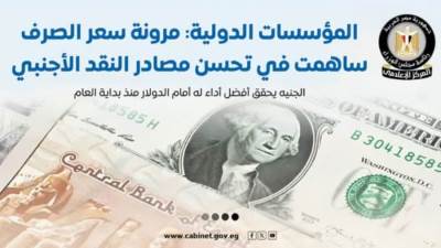 مجلس الوزراء: تحويلات المصريين بالخارج ترتفع بنسبة 59.6% لتسجل 15.8 مليار دولار