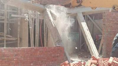 جهاز أكتوبر الجديدة يشن حملة لإزالة الإشغالات وتنفيذ 5 قرارات هدم