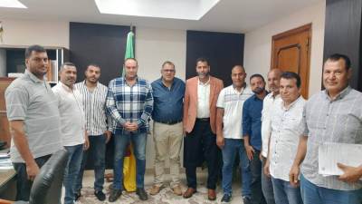 جهاز مدينة الشروق يستقبل وفد وحدة تطوير 2050