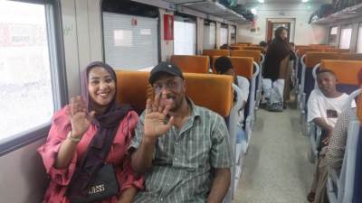 السكة الحديد: تسيير القطار السادس لتسهيل العودة الطوعية للأشقاء السودانيين