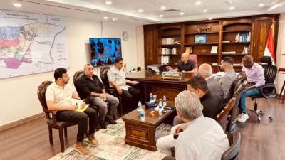 رئيس جهاز القاهرة الجديدة يلتقي مطوري التجمع السادس