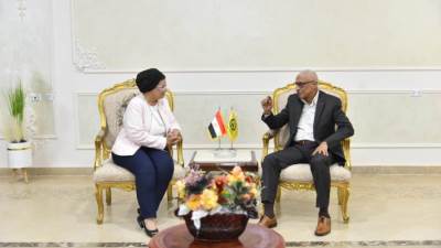 بدء تنفيذ الخطة العاجلة للسكان والتنمية في قرية البرث برفح