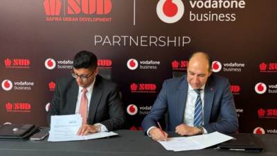 «الصفوة للتطوير العمراني SUD» تتعاقد مع «ڤودافون بيزنس» لتوفير حلول ذكية لمشروعاتها