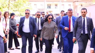 وزيرة التضامن الاجتماعي تتفقد إدارة بولاق الاجتماعية