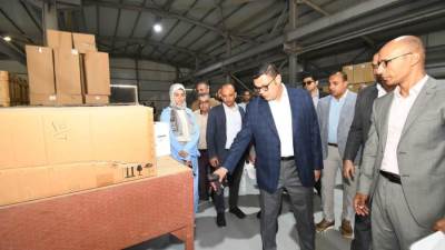 وزير الإسكان يتفقد محطة الصرف الصحي رقم (12) بالقاهرة الجديدة
