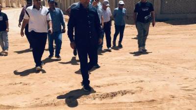 رئيس جهاز حدائق العاصمة يتفقد مشروعات الإسكان بالمدينة ومرافق البنية التحتية