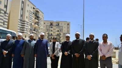 رئيس جهاز السويس الجديدة تستقبل وفد الأوقاف ضمن مبادرة «اعرف مدينتك»