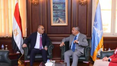  محافظ الإسكندرية يستقبل وزير العمل لبحث التعاون في ملفات التدريب والتشغيل