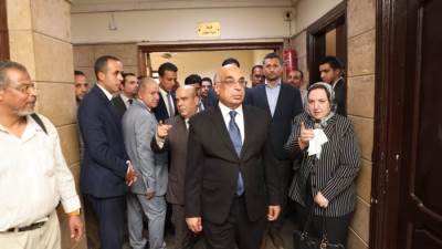 وزير العدل يتفقد إنشاء مبنى محكمة أسرة البساتين ودار السلام