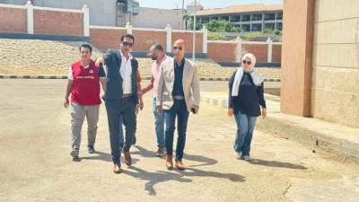 ‎رئيس جهاز القاهرة الجديدة يتفقد محطات وروافع الصرف الصحي 