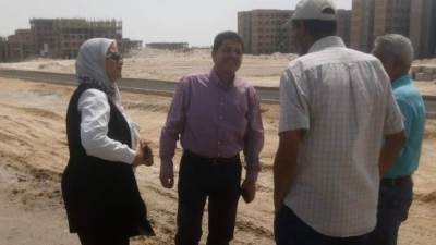 رئيس جهاز المنيا الجديدة يتفقد أعمال التطوير.. ومواصلة الحملات بالمدينة