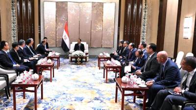 مدبولي يبحث مع رئيس شركة CNCEC الصينية التوسع في الاستثمارات في مصر