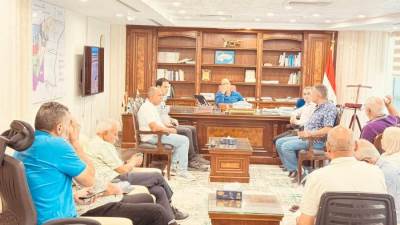 ‎رئيس جهاز القاهرة الجديدة يعقد اجتماعًا مع سكان حي "الياسمين"