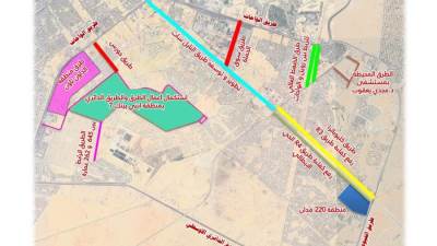 جهاز حدائق أكتوبر يكشف عن أكبر خطة في منظومة شبكة الطرق والمشروعات بالمدينة 