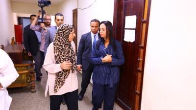 وزيرة التضامن تتفقد جمعية السيدة نفيسة بحلوان 