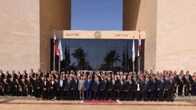 وزير العدل يشهد اليمين القانونية لأعضاء هيئة النيابة الإدارية الجدد