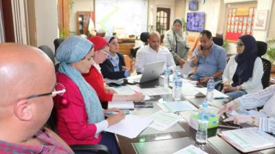 الوحدة المركزية للمدن المستدامة تعقد اجتماعها الأول لمناقشة الأهداف والمحاور الرئيسية