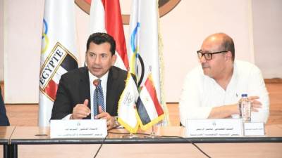 أشرف صبحي يوجه بإعداد اللاعبين فنياً وبدنياً استعدادًا لأولمبيات "لوس أنجلوس 2028"