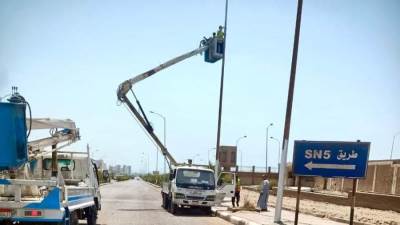 رئيس جهاز السويس الجديدة: إحلال كشافات إنارة الشوارع بـ«ليد» موفرة للطاقة