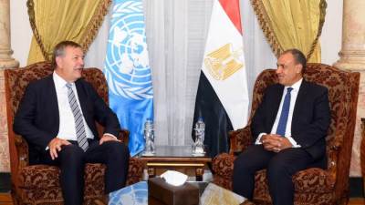 وزير الخارجية: الأمم المتحدة صاحبة الحق في تحديد مستقبل عمل وكالة الأونروا