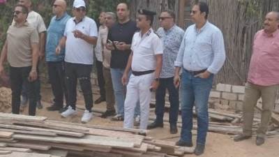 حملة مكبرة.. إزالات فورية لمبانٍ مخالفة بمناطق «أفق» و«الريف الأوروبي» بمدينة سفنكس الجديدة