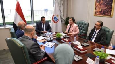 وزير الصحة ومجموعة البنك الدولي يناقشان دعم القطاع الصحي