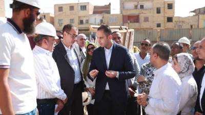 نائب وزير الصحة يتفقد المعهد الفني الصحي ببني سويف