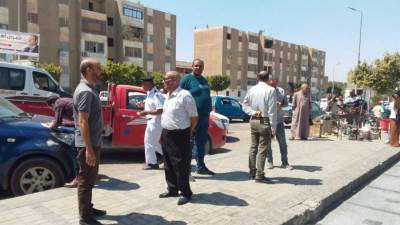 جهاز 15 مايو يصادر 130 كرسي من الشوارع ويؤكد استمرار الحملات الأمنية