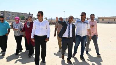 رئيس جهاز العاشر من رمضان: 92% نسبة إنجاز العمل بمدرسة النيل الدولية 