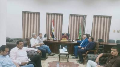 تفاصيل اجتماع رئيس جهاز الفيوم الجديدة بأعضاء مجلسي النواب والشيوخ