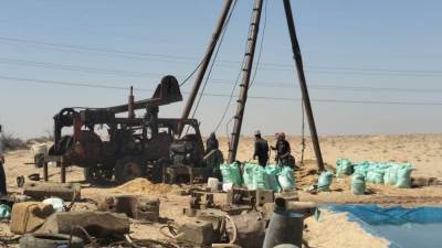 رئيس جهاز سفنكس الجديدة: مصادرة معدات حفر آبار مخالفة بالقطاع الرابع بالمدينة