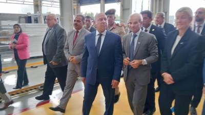 مدينة الصالحية الجديدة تشهد تدشين مصنع فولفو للحافلات الكهربائية