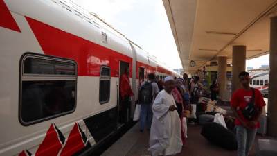 السكة الحديد: تسيير الرحلة السابعة عشر لعودة الأشقاء السودانيين لوطنهم