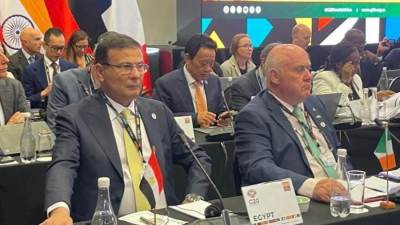 فاروق: مصر تؤكد دعمها لنظام تجاري عالمي عادل لضمان استقرار الإمداد الغذائي