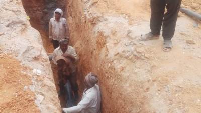 جهاز العاشر من رمضان يواصل أعمال التطوير لرفع كفاءة شبكات الصرف الصحي