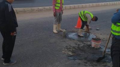 جهاز حدائق أكتوبر يستعد لموسم الشتاء بخطة شاملة لرفع كفاءة المرافق